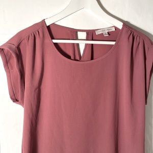 Olive & Oak blouse in mauve